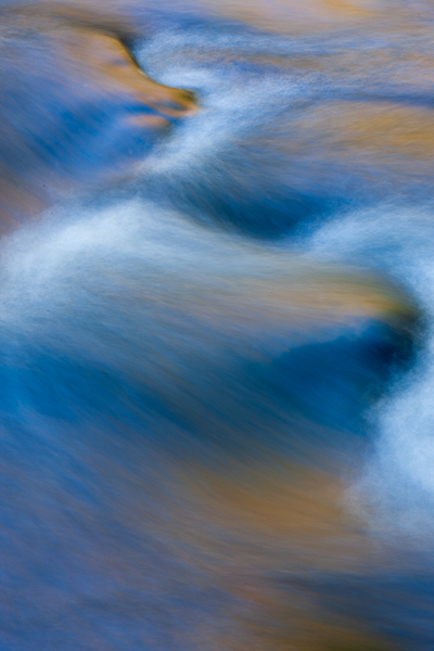 Abstract;Abstraction;Autumn;Blue;Blues;Brook;Calm;Close-up;Cool Colors;Cool Palette;Cool Tones;Creek;Fall;Flow;Gold;Healing;Health care;Healthcare;Line;Minimalism;Pastoral;Rivulet;Seasons;Shape;Stream;Streamlet;United States;Utley Brook;Vermont;Warm Colors;Warm Palette;Warm Tones;Water;Yellow;blue;color;flowing;oneness;pattern;peaceful;rapids;reflection;reflections;restful;serene;soothing;tranquil;yellow;zen